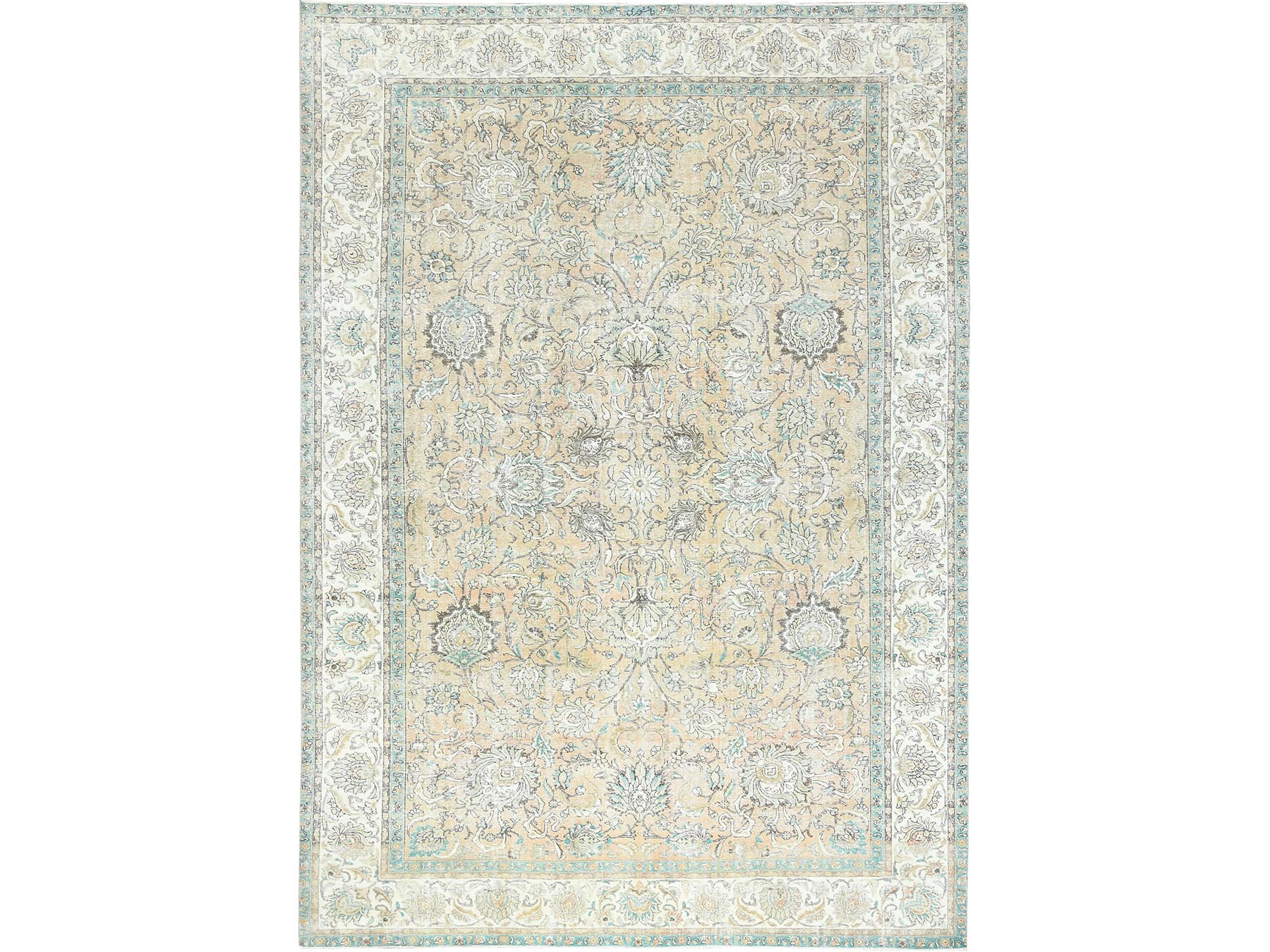 Overdyed & Vintage Rugs LUV766890